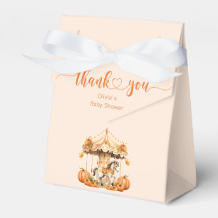 Fall Carousel pumpkin is on the way Favour Box
