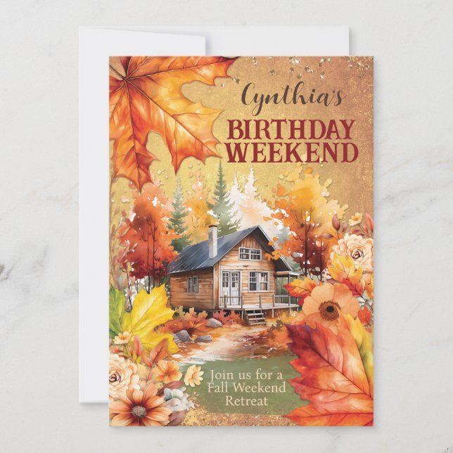 Fall Celebration Invitations (Front)