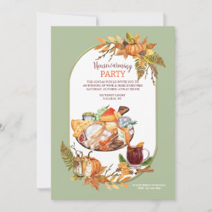 Fall Cheeseboard Invitation