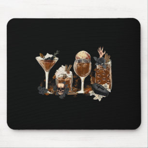 Fall Coffee Halloween Pumpkin Spice Autumn Season Mouse Mat