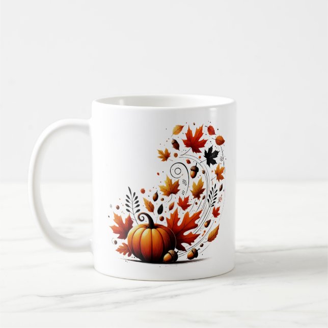 Fall Coffee Mug (Left)