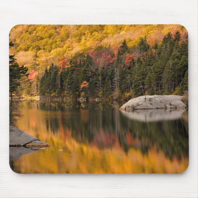 Fall Colors Reflected on Beaver Pond Mouse Mat (Front)