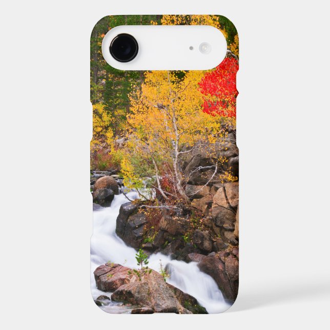 Fall colour along Bishop Creek, CA Case-Mate iPhone Case (Back)