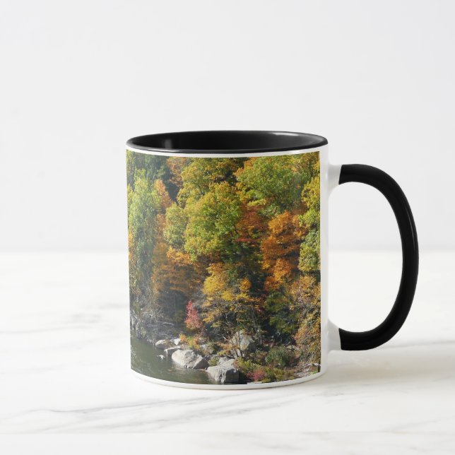Fall Colour at Ohiopyle State Park Mug (Right)