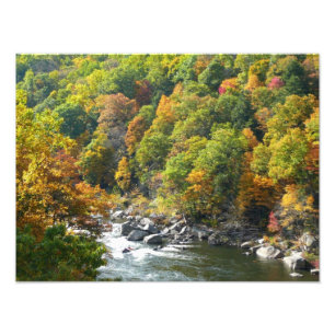 Fall Colour at Ohiopyle State Park Photo Print