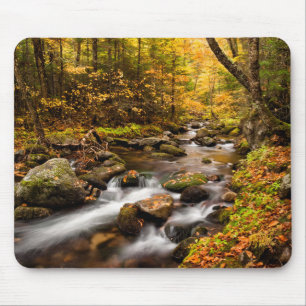 Fall Colour Jefferson Brook White Mountains Mouse Mat