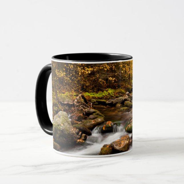 Fall Colour Jefferson Brook | White Mountains Mug (Front Left)
