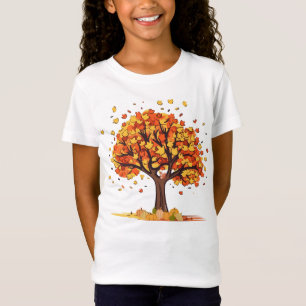 Fall Colours and Falling Leaves T-Shirt