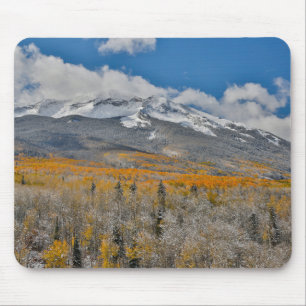 Fall Colours Aspens &    Rocky Mountains, Colorado Mouse Mat