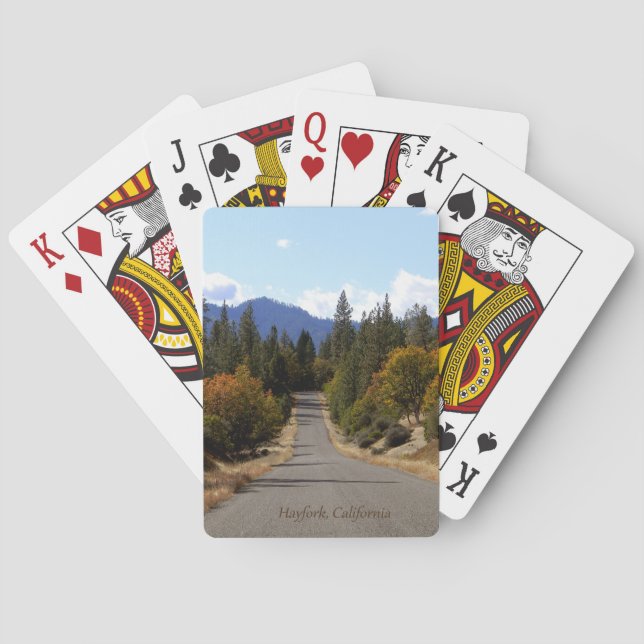 Fall colours at Ewing Reservoir... Playing Cards (Back)