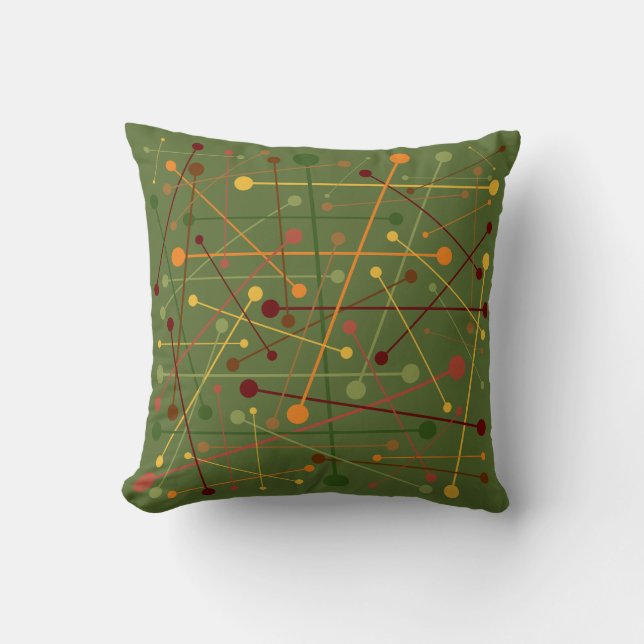 Fall Colours | Dash & Dots | Cushion (Front)