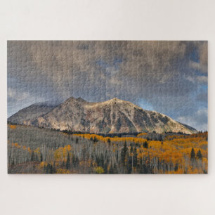 Fall Colours of Aspens, Keebler Pass Jigsaw Puzzle