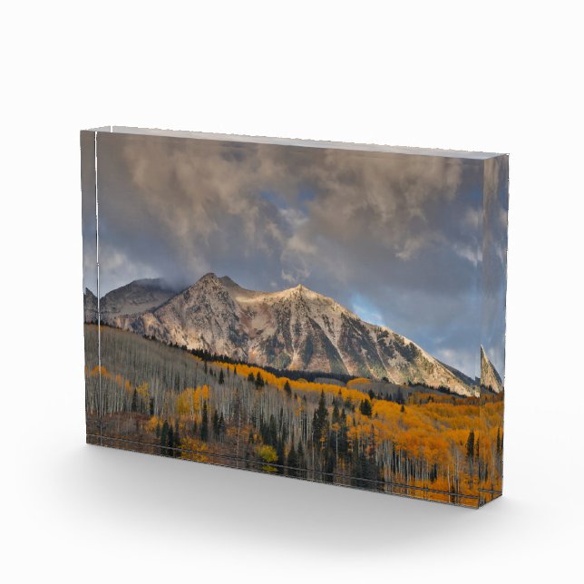 Fall Colours of Aspens, Keebler Pass Photo Block (Right)