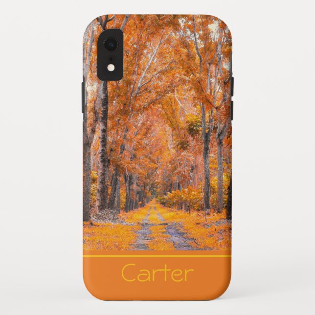 Fall Colours Personalised Case-Mate iPhone Case (Back)