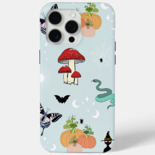 Fall Cottaggecore Halloween Aesthetic iPhone 15 Pro Max Case