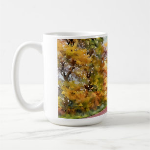 Fall Country Road Near Pottstown.  Coffee Mug