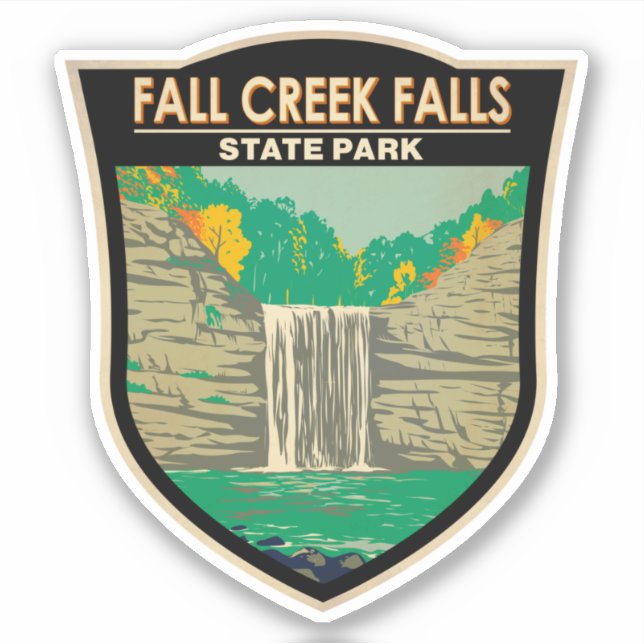 Fall Creek Falls State Park Tennessee Vintage  (Front)
