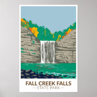 Fall Creek Falls State Park Tennessee Vintage