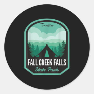 Fall Creek Falls State Park Tn Camping  Classic Round Sticker