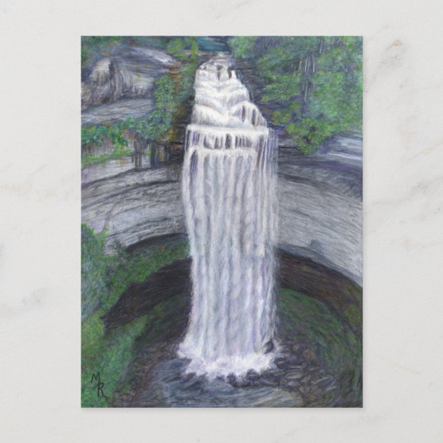 Fall Creek Falls Waterfall Postcard (Front)