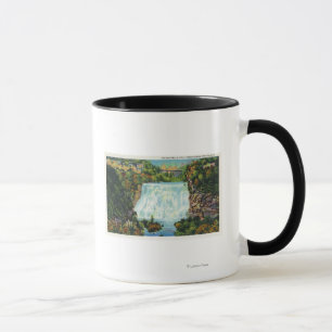 Fall Creek Gorge View, Ithaca Falls Scene Mug