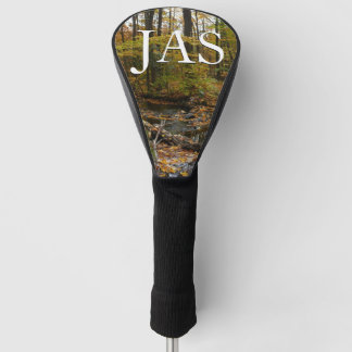 Fall Creek with Reflection at Laurel Hill Park Golf Head Cover