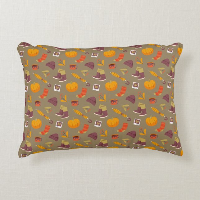 Fall days decorative cushion (Front)