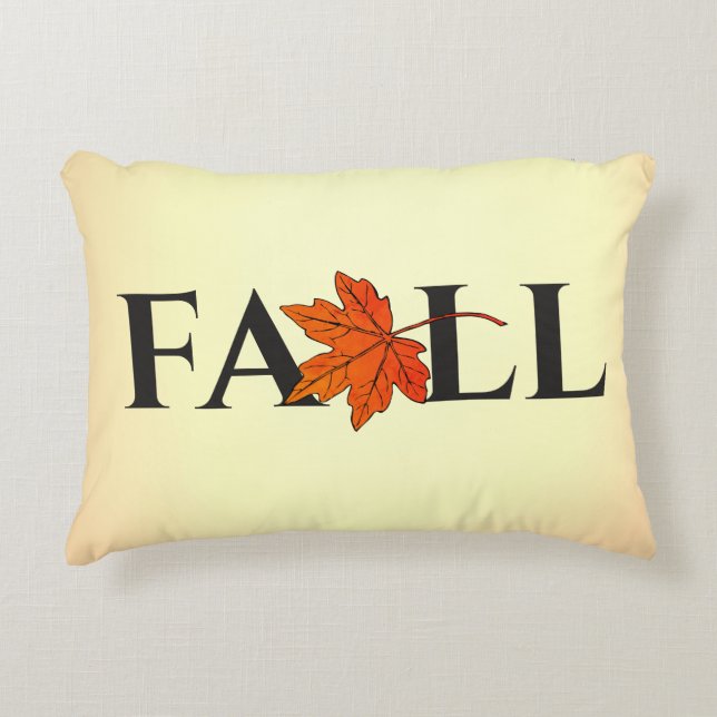 Fall Decor Decorative Cushion (Front)