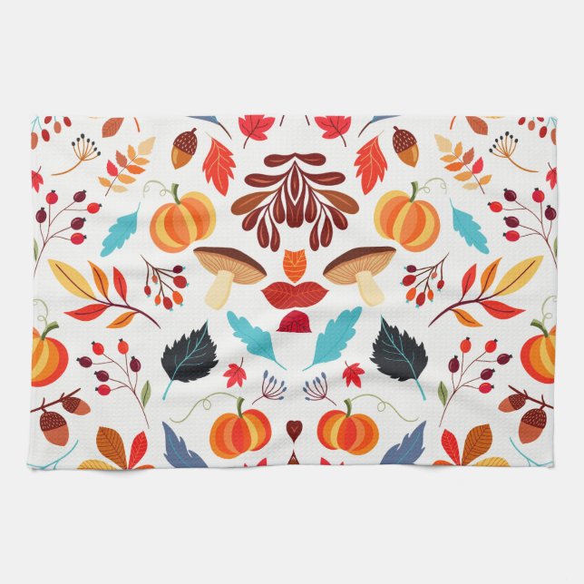 Fall Delights Tea Towel (Horizontal)