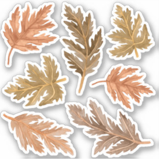 Fall Die Cut Stickers