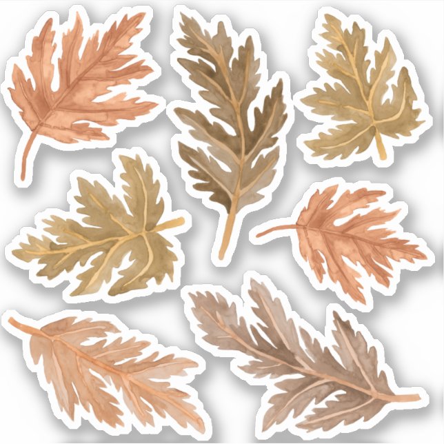 Fall Die Cut Stickers (Front)