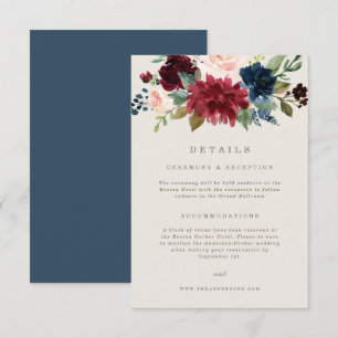Fall Elegance Details Card