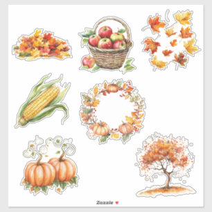 Fall Elements Sticker Sheet