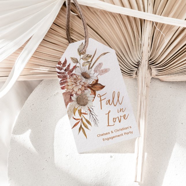 Fall Engagement Party  Gift Tags (Creator Uploaded)