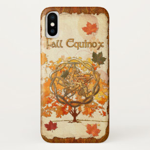 Fall Equinox Pagan Wiccan iPhone X Case