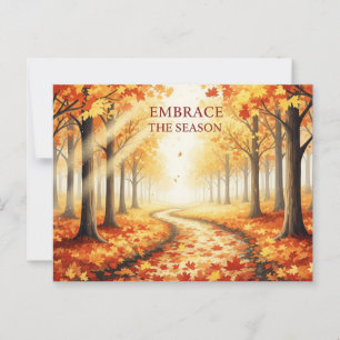 Fall Equinox Postcard