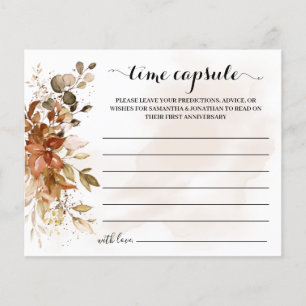 Fall Eucalyptus Time Capsule Advice for Couple Flyer