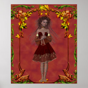 Fall Fairy Design 2 - Fantasy Print