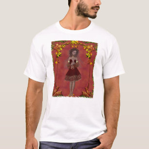 Fall Fairy Design 2 - Fantasy T-Shirt