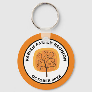Fall Family Reunion Souvenir Keepsake Keychain