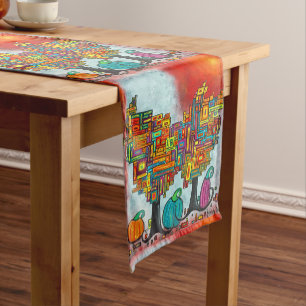 Fall Fantasy Table Runner
