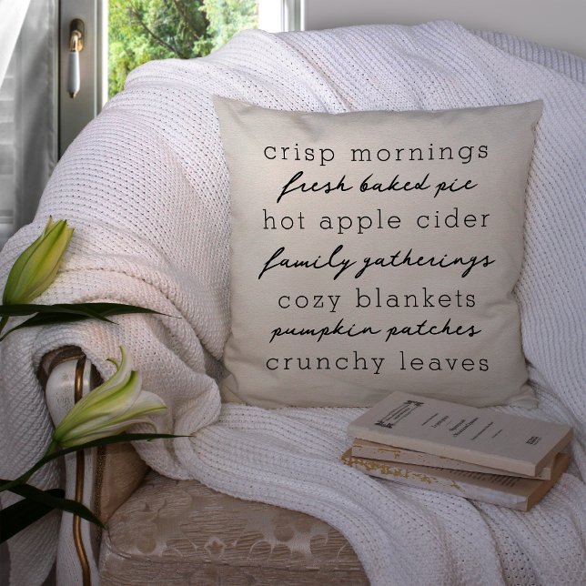 Fall Favourites  Cushion (Creator Uploaded)