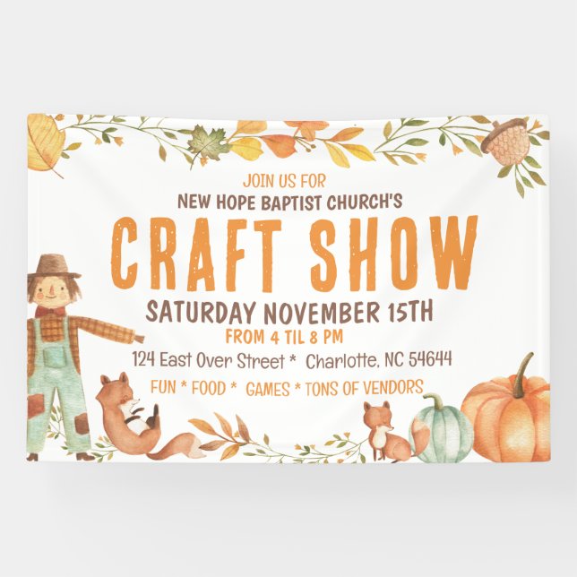 Fall festival Banner (Horizontal)