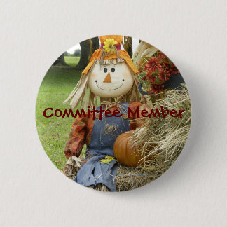 Fall Festival Committee Member - Customised 6 Cm Round Badge