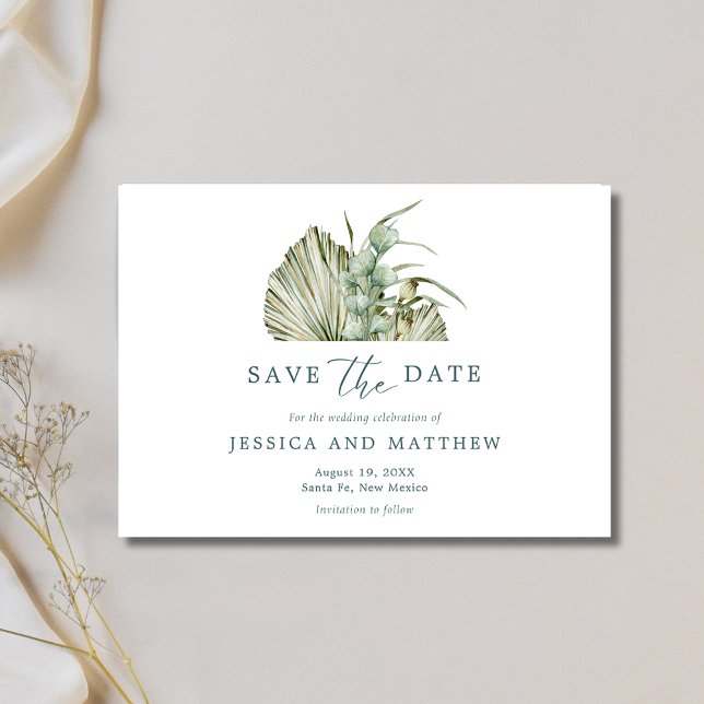 Fall Floral Rustic Outdoor Wedding Save The Date (Fall Floral Rustic Outdoor Wedding Save The Date)