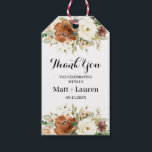 Fall Floral Wedding Gift Tags<br><div class="desc">Fall Floral Wedding tag for a desert wedding theme</div>