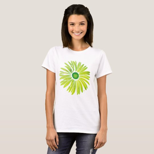 Fall Flower green T-Shirt