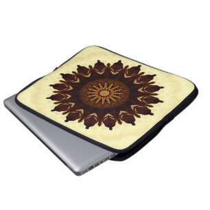 Fall Flower Mandala...... Laptop Sleeve
