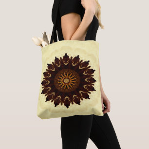 Fall Flower Mandala..... Tote Bag