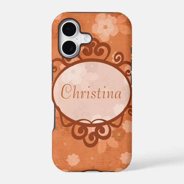 Fall Flowers iPhone 5 Mate Barely There™ Case (Back)